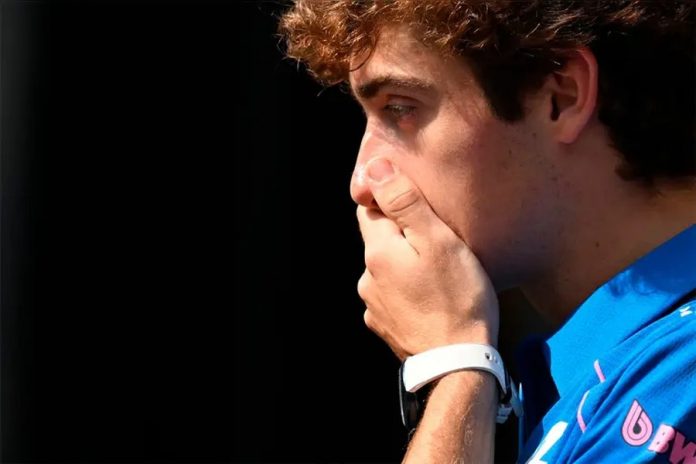 Colapinto, sancionado con cinco puestos por el choque con Gasly