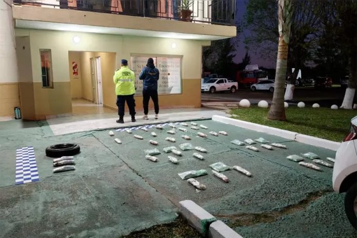 Seis brasileños imputados en Concordia por casi 46 kilos de drogas sintéticas