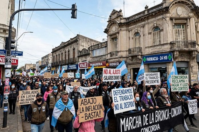 La Marcha de la Bronca llega a Concordia este sábado