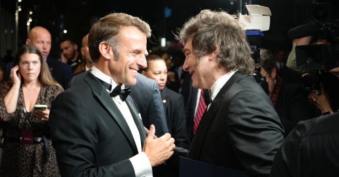 Milei sale a París para hablarle a inversores