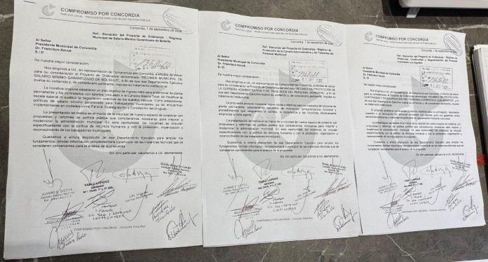 Concordia: proponen piso salarial municipal y límite a traslados arbitrarios