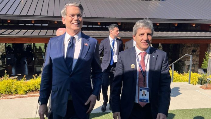 Caputo en el G20: 