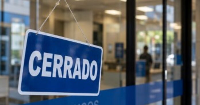 Bancos cerrados cinco días en Argentina: cuándo empieza el cierre