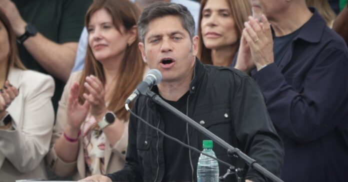 Kicillof: 'No pueden manipular el sistema electoral para reelegir a Milei'