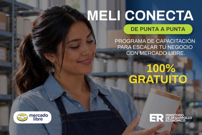 Meli conecta: Mercado Libre capacitará gratis a pymes de Entre Ríos