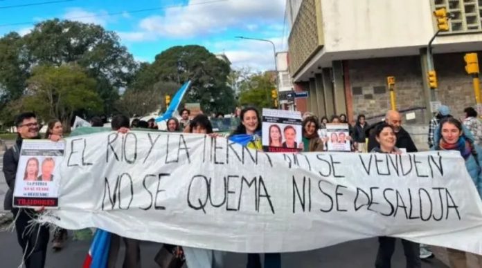 La tierra no se vende: movilizan en Paraná contra la Corte Suprema