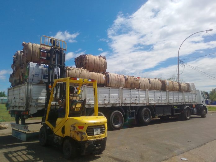 En Concordia, 20 toneladas de reciclables volvieron a la industria