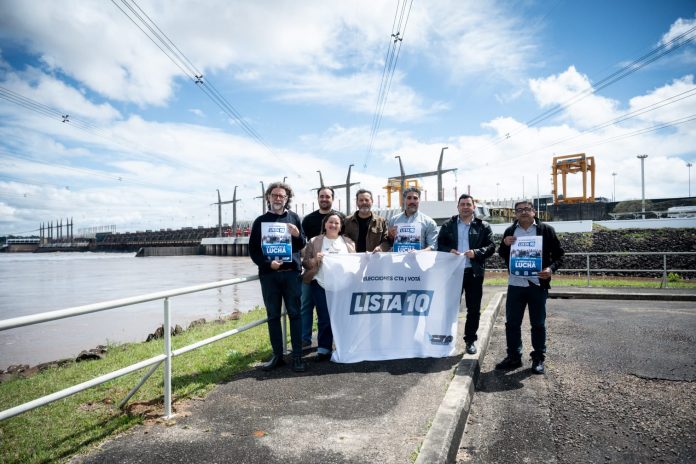 Elizar y la Lista 10 de la CTA recorrieron Salto Grande y apuntaron a la tarifa