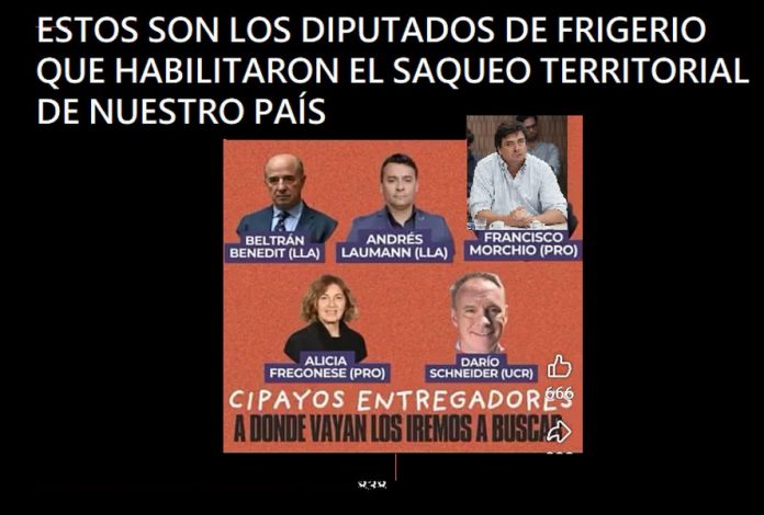 Los dos diputados entrerrianos señalados en un texto sobre el DNU de Milei