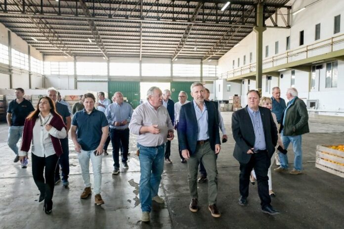 Frigerio y la Fecier: el pulso por la citricultura en Chajarí