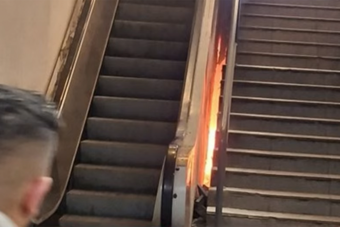Incendio en Constitución: evacuaron la terminal en Buenos Aires