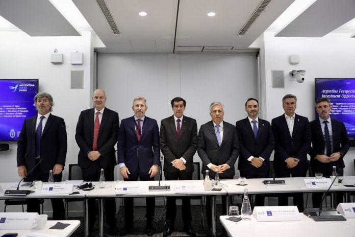Frigerio en París: Entre Ríos busca más mercado en Europa