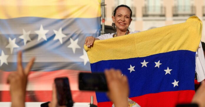 “Estoy aquí. Con ustedes”: el regreso de María Corina Machado a Venezuela