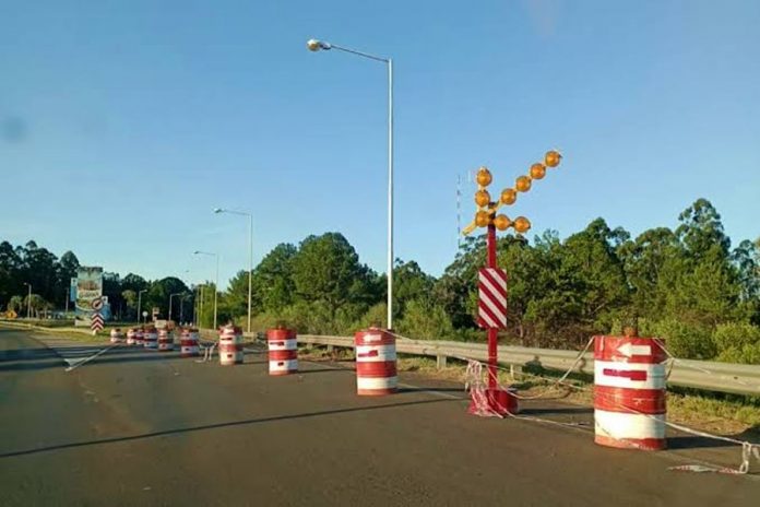 Cortes en Ruta 14: desvío por Osvaldo Magnasco para ingresar a Concordia