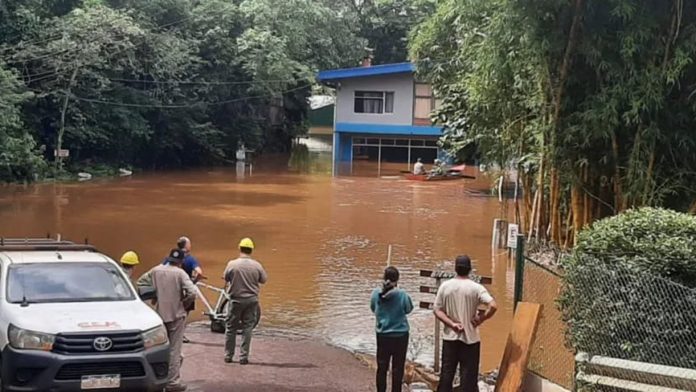 El Niño: 19 evacuados en Misiones por crecida de ríos