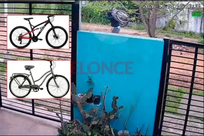 Con total osadía, robó bicicletas de un matrimonio de docentes en Paraná