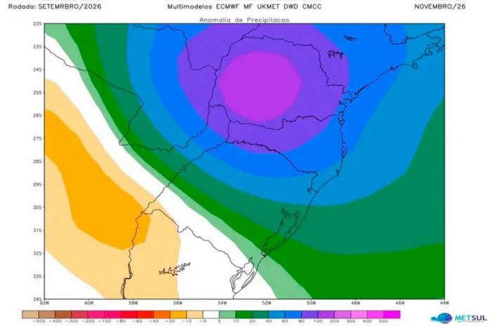 Lluvias de hasta 500 mm en Brasil: alerta por las nacientes del río Uruguay