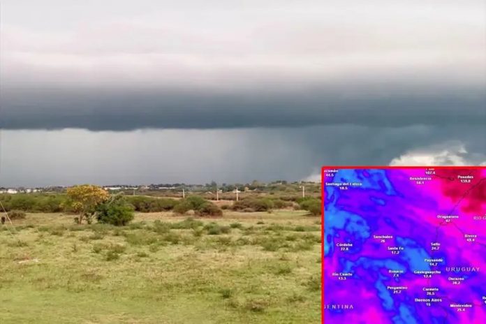 Alerta amarilla por tormentas en Entre Ríos: el SMN anticipa lluvias intensas