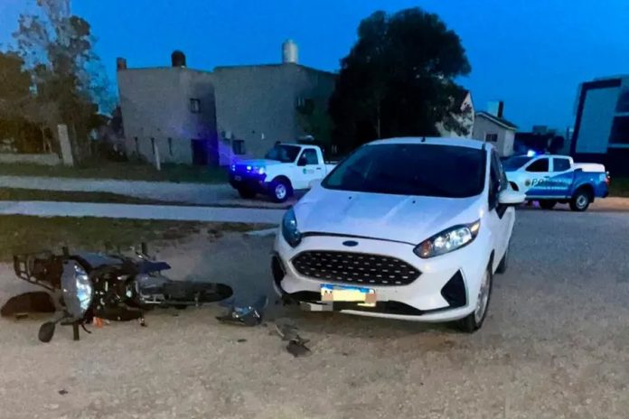 Dos motociclistas heridos en sendos siniestros en el departamento Diamante