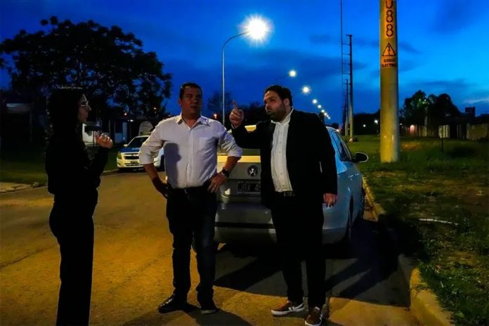 San Benito se enciende: ENERSA renovó más de 450 luminarias LED