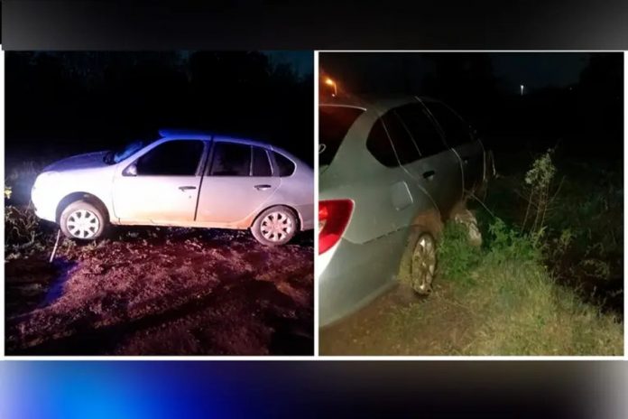 Alcohol al volante en Chajarí: una conductora terminó sobre una alcantarilla