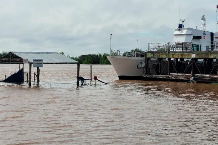 Creciente: alerta en Concepción del Uruguay y Boca del Gualeguaychú