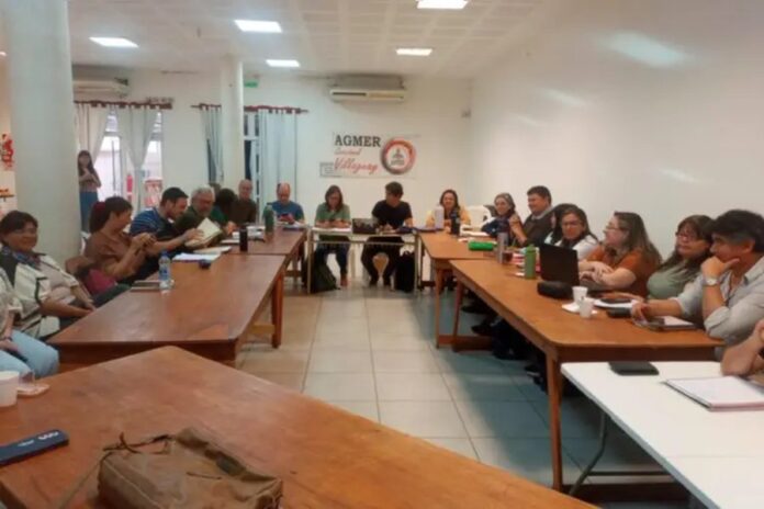 AGMER en Villaguay: docentes reclaman paritarias y denuncian 45% de pérdida