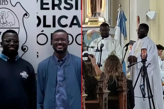 Crespo: emotiva ordenación diaconal de dos misioneros de Ghana