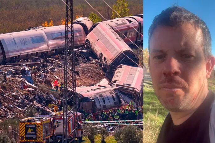 “Pensé que me moría”: el argentino que sobrevivió al choque de trenes en España