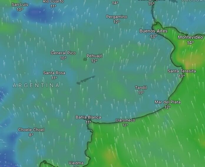 Entre Ríos, en alerta amarilla por tormentas este sábado 24 de octubre