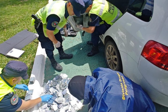 38.005 pastillas de Rohypnol en Paso Cerrito y allanamientos en Córdoba