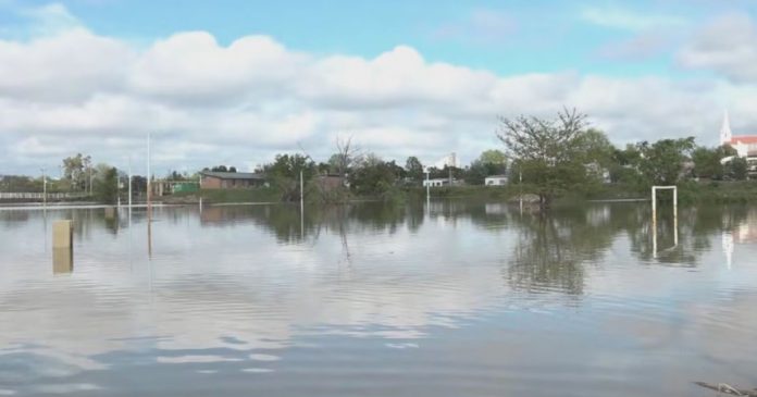 El Niño: el río Uruguay en Concordia llegó a 11 metros con 60 cm