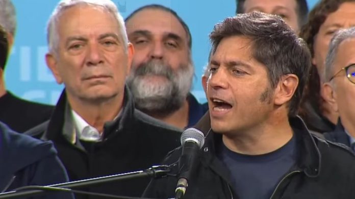 Kicillof, en el Día de la Lealtad: “Cristina está injustamente presa”