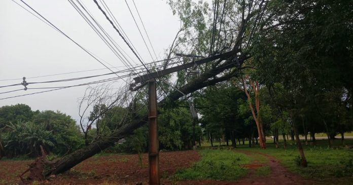 Súper Niño 2026: granizo y cortes de luz en Asunción, Paraguay