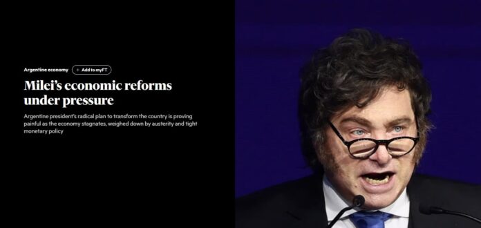 FT: “ambiente sombrío” a un año de las elecciones 2027
